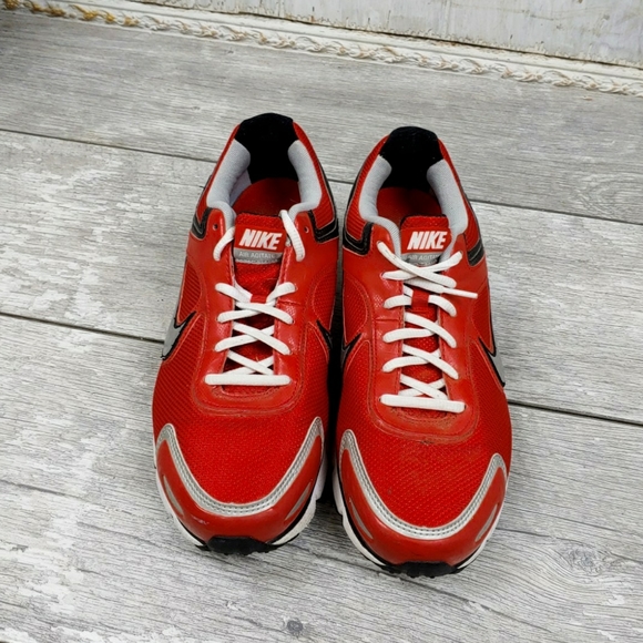 *SOLD*Nike Air Max Agitate 2 Red Running Sneakers - Picture 4 of 8